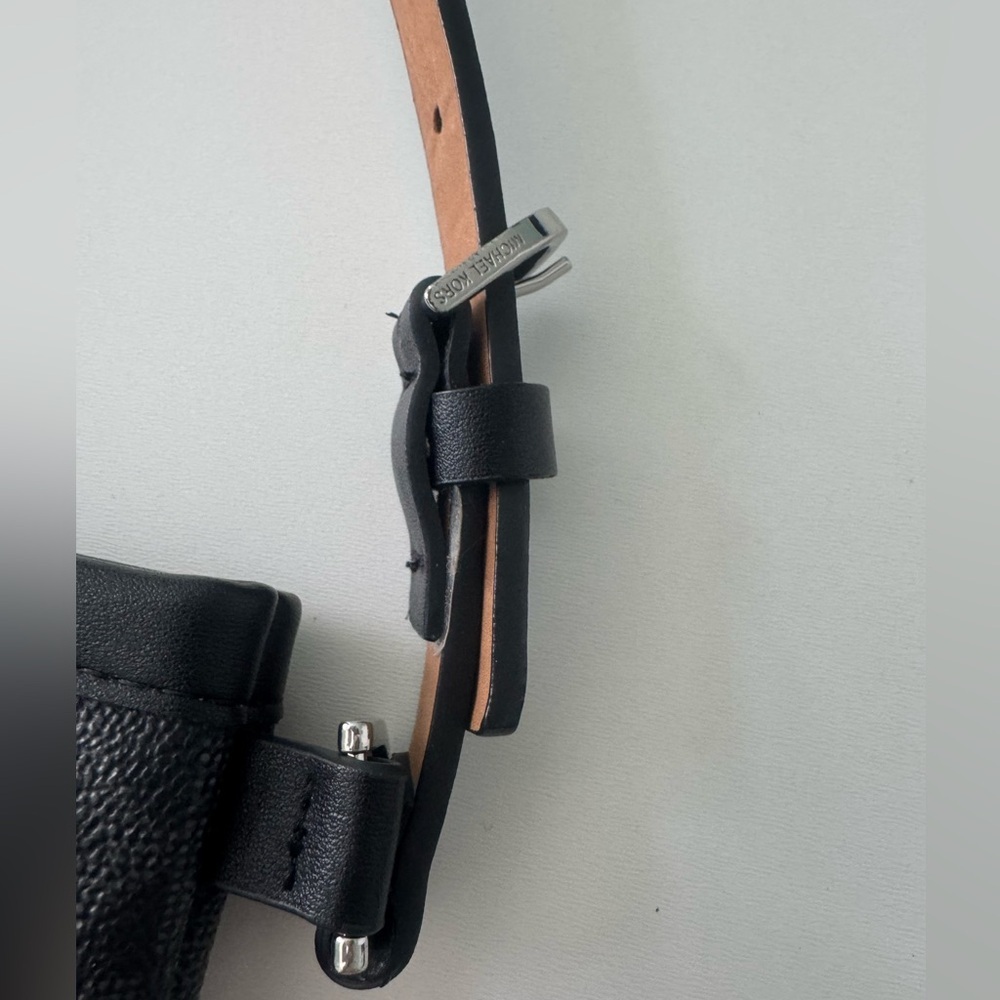 Michael Kors Black Womens Belt or Shoulder Bag Never Used! - Picture 7 of 15